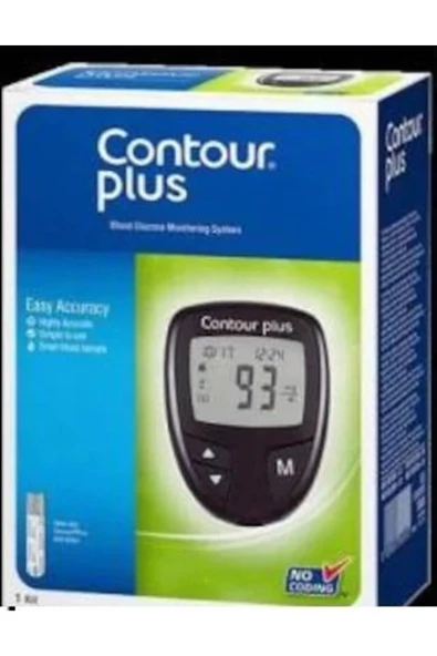 MEDİKALCİM Kan Şekeri Glukoz Ölçüm Cihazı Contour Plus