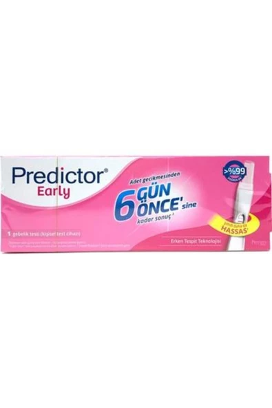PREDİCTOR Early Test Erken Gebelik Testi