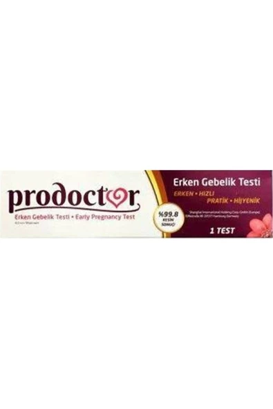 PRODOCTOR Erken Gebelik Testi