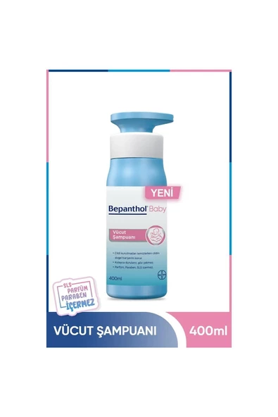 BAYER Bepanthol Baby Vücut Şampuanı 400 ml 8699546340095