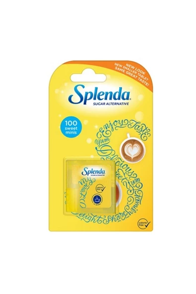 DÜNYADAN HEDİYELER Splenda Tatlandırıcı 100 Tablet