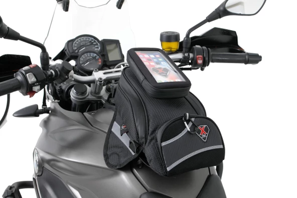 Forte Gt 627 XL Tank Bag Manyetik Motosiklet Depo Üstü Çanta Siyah - 2