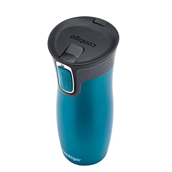 Contigo Westloop Autoseal Termos Bardak 470ML - Turkuaz - 5