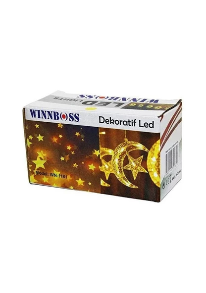 Winboss Wınnboss Dekor LED Ay Yıldız Gün Işığı WN-1181