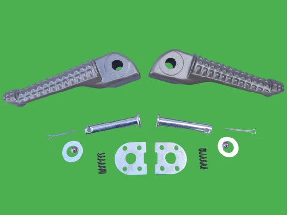 DrifT L 125 ,Vulture 125i ,KD 125F ,Kiden,Zontes Uyumlu Arka Yolcu Basamak Takımı _Supermoto ürün görseli 1