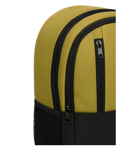 Yuga Dört Gözlü Sırt Çantası Yağ Yeşili - Resim 3