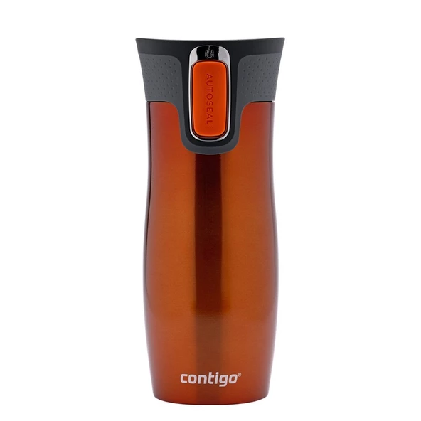 Contigo Westloop Autoseal Termos Bardak 470ML - Turuncu