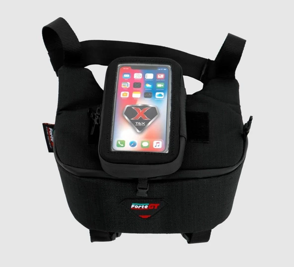 Forte Gt 70633 Snoppy Su Geçirmez Telefon Tutucu Gidon Çanta Cüzdanlı Motosiklet Scooter Çantası - 3