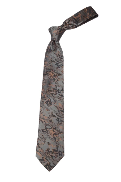 Erkek Batik Desen Kravat - 11