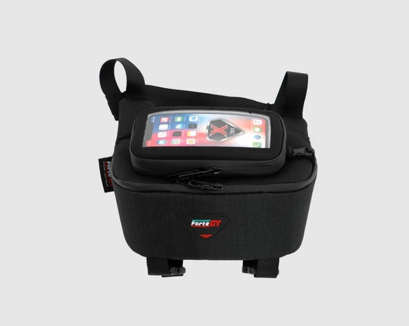 Forte Gt 70633 Snoppy Su Geçirmez Telefon Tutucu Gidon Çanta Cüzdanlı Motosiklet Scooter Çantası - 2