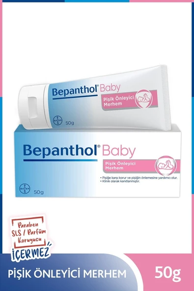 BEPANTHOL Baby Pişik Önleyici Merhem 50gr  ( Sls, Parfüm Içermez )