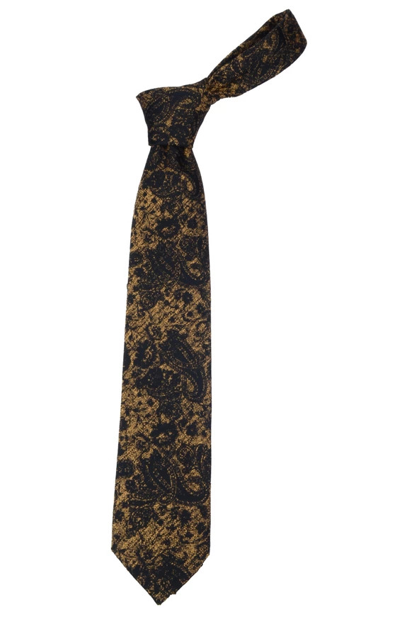 Erkek Batik Desen Kravat - 9