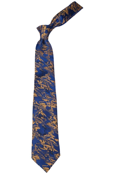 Erkek Batik Desen Kravat - 9