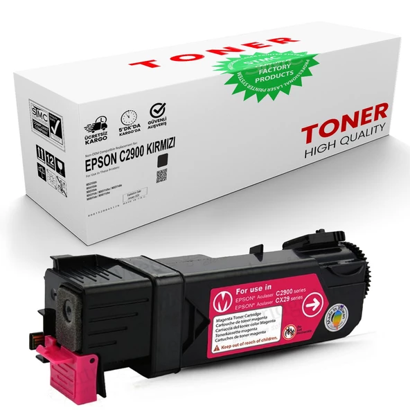 Epson AcuLaser CX29NF C2900 Kırmızı Muadil Toner