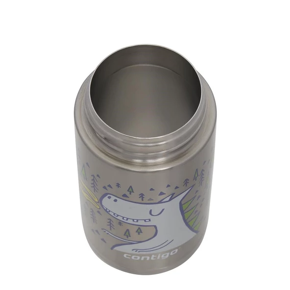 Contigo Gizmo Dragon Çelik Çocuk Suluğu 420ML - Mavi - 5