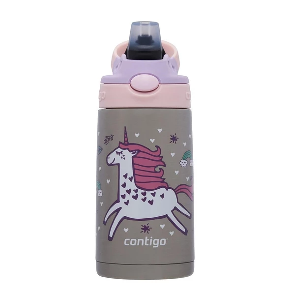 Contigo Gizmo Dragon Çelik Çocuk Suluğu 420ML - Pembe - 2