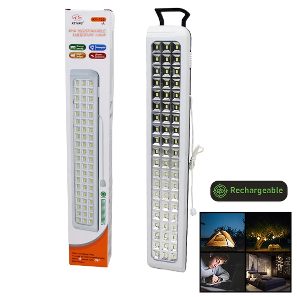 60 SMD LED ŞARJLI IŞILDAK FENER - EMERGENCY LIGHT (4825)