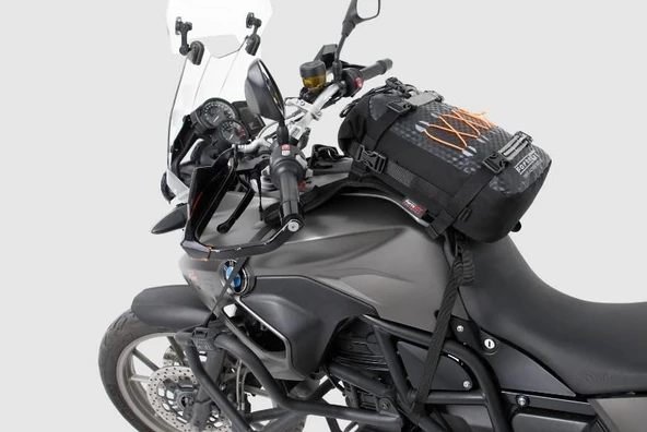Forte Gt 70652 Adventure Motosiklet Depo Üstü Çanta 10 Litre Siyah Turuncu - 3