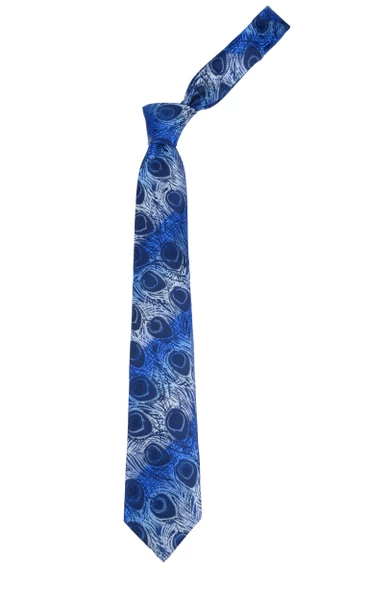 Erkek Motif Desenli Kravat - Resim 2