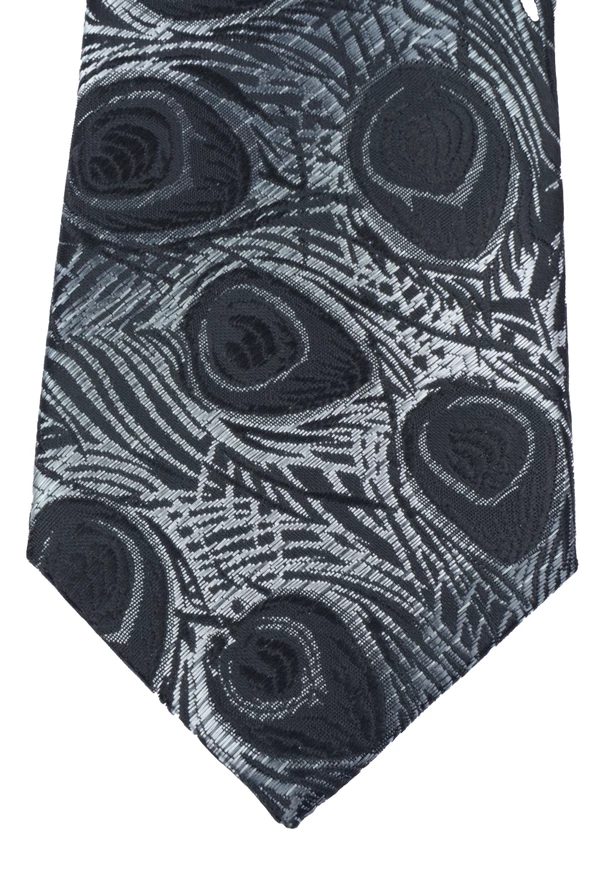 Erkek Motif Desenli Kravat - Resim 6