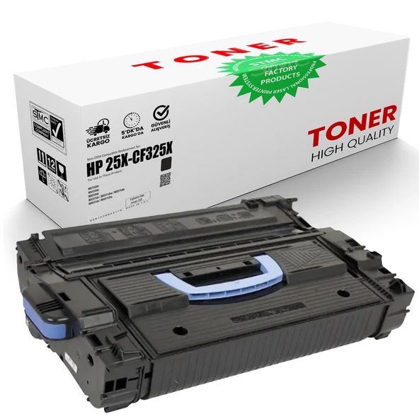 Hp M806 25X-CF325X Muadil Toner