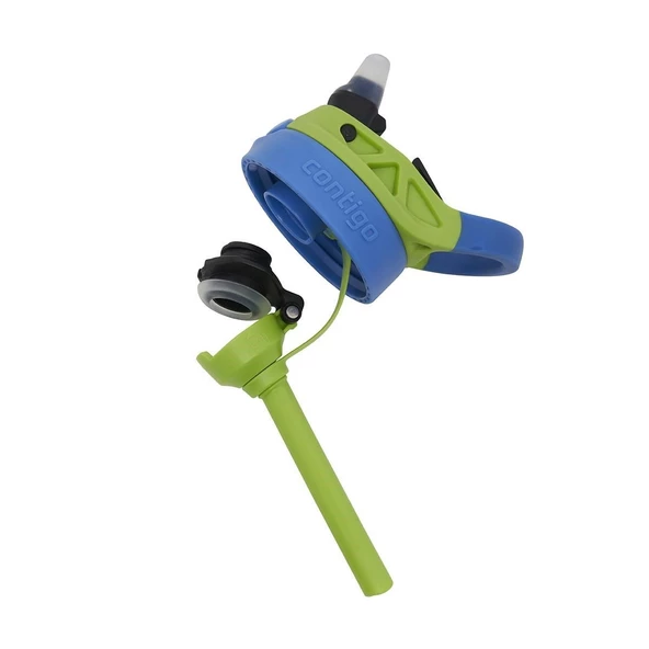 Contigo Gizmo Dragon Çelik Çocuk Suluğu 420ML - Mavi - 8