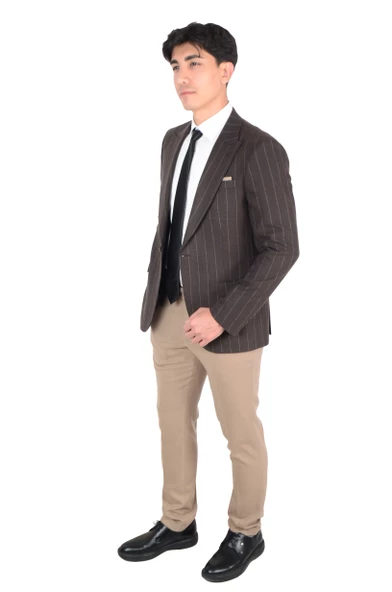 Erkek Kombinli Takım Elbise - 11