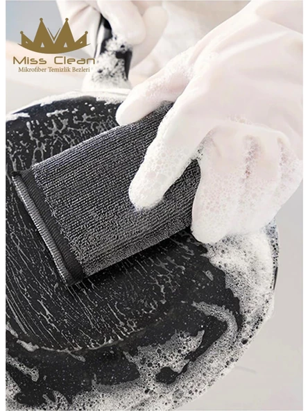 Missclean ( 2 Adet ) Sihirli Inox Paslanmaz Telli Bulaşık Süngeri - 4