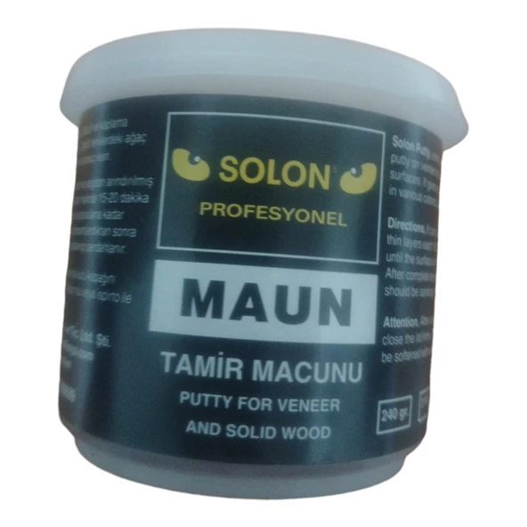 Çok Amaçlı Ahşap Parke Masa Sehpa Çizik Çok Amaçlı Tamir Dolgu Macunu Maun 240 Gr - 2