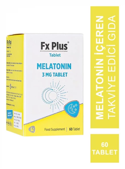 Fx Plus Melatonin 3 mg 60 Tablet