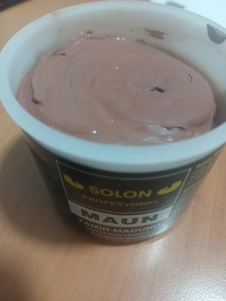 Çok Amaçlı Ahşap Parke Masa Sehpa Çizik Çok Amaçlı Tamir Dolgu Macunu Maun 240 Gr - 3