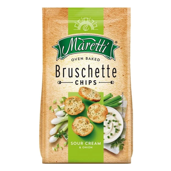 MARETTİ SOUR CREAM&ONION BRUSCHETTE CHIPS 70GR