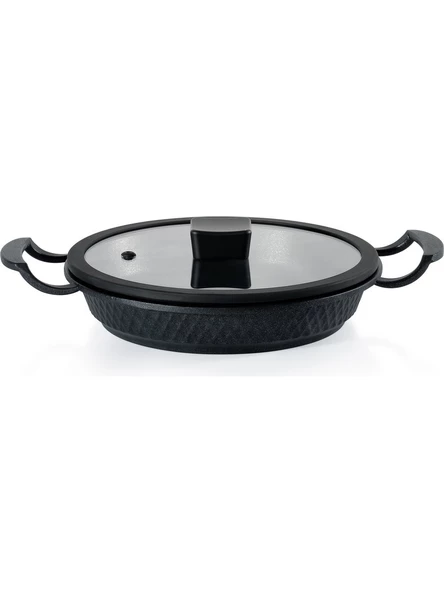 Schafer Hektor 3 Lü Döküm Sahan Seti 6 Parça-Siyah - Resim 2