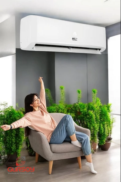 EcoTherma AEDI-12H2/EDI12H2 12000 BTU Inverter Duvar Tipi Klima - 2