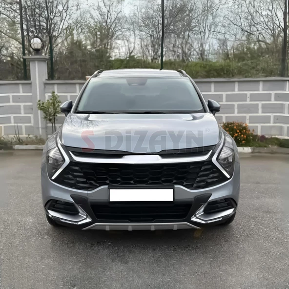 S-Dizayn Kia Sportage Ön ve Arka Tampon Koruma Difüzör Seti 2022 Üzeri A+ Kalite - Resim 6