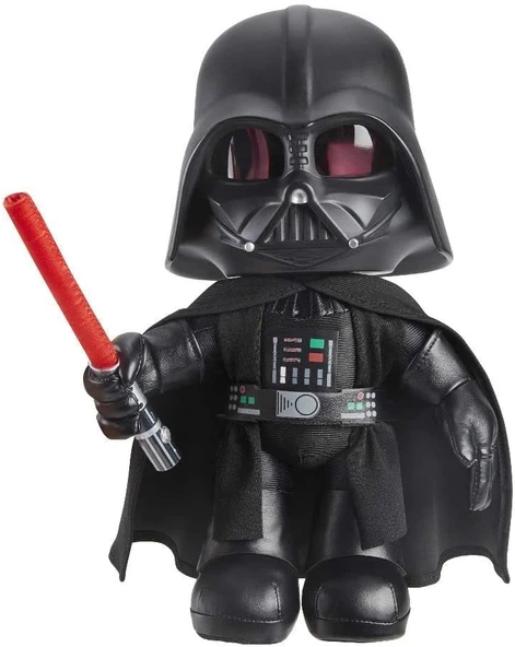 Star Wars Darth Vader Obi-Wan Kenobi Sesli Efektli Peluş Premium Oyuncak