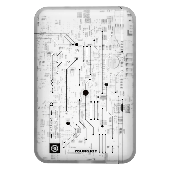 Youngkit Youngkit Tech Hızlı Şarj Özellikli Wireless Powerbank 15W 5000mAh - 11