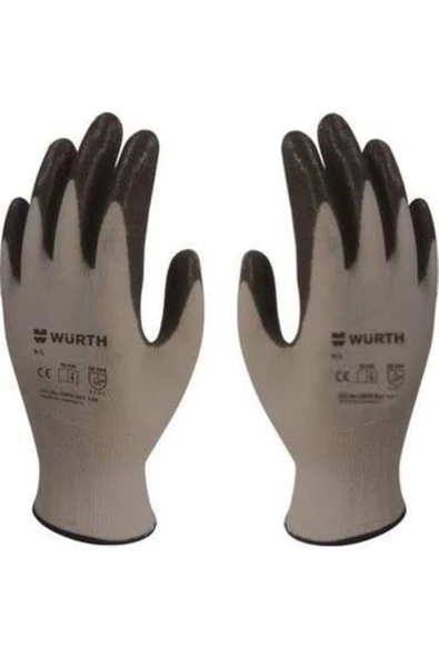 WÜRTH NİTRİL ELDİVEN SİYAH 9/L