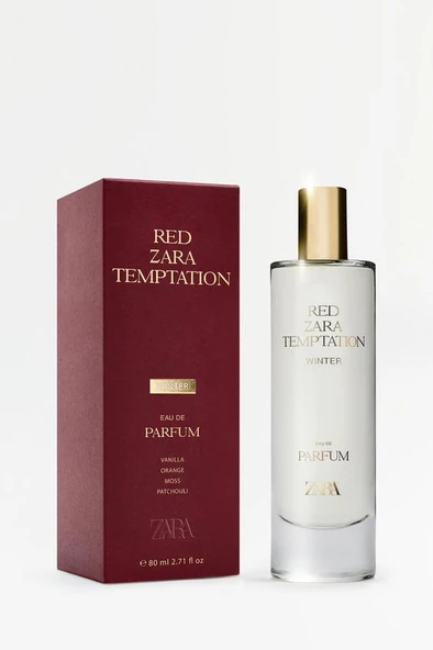 RED ZARA TEMPTATION WINTER EDP 80 M - 2