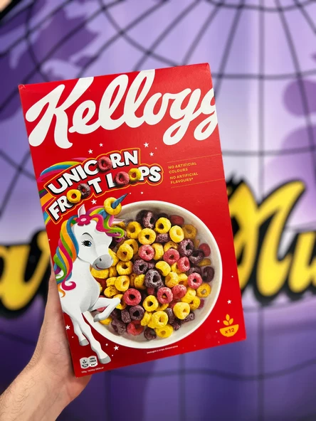 KELLOGGS MEYVE AROMALI KARIŞIK TAHIL GEVREKLERİ 375GR