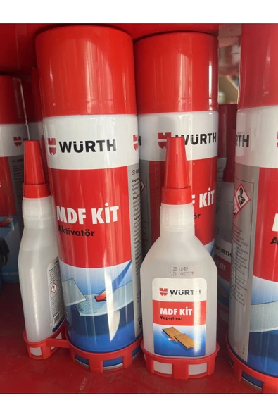 Wurt Würth Mdf Kit Aktivatör Hızlı Yapıştırıcı 100 ml 500 ml - 2