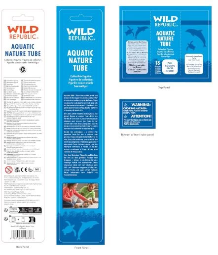 Wild Republic Aquatic Nature Tube 18 pcs. 12879 - 2