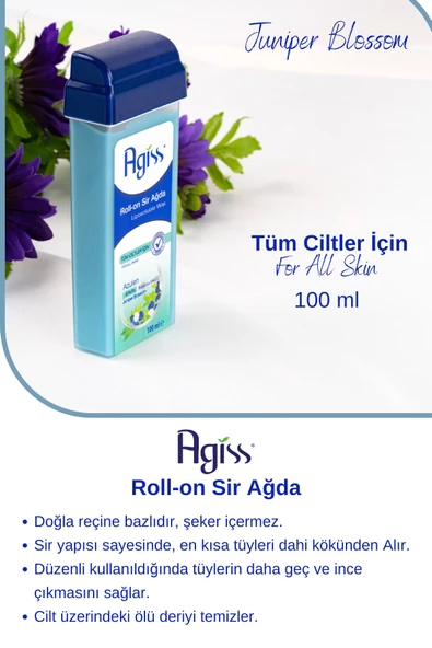 Tüm Ciltler İçin Roll-On Sir Ağda ve Boncuk Sir Ağda Seti - 3’lü Azulen Roll-On + 3’lü Boncuk Ağda - Resim 6