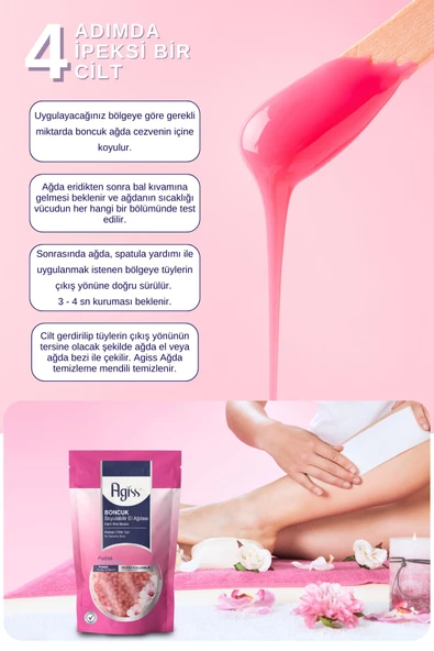 Hassas Ciltler İçin Roll-On Ağda ve Boncuk Ağda Seti-3’lü Pudralı Roll-On + 3’lü Pudralı Boncuk Ağda - 5