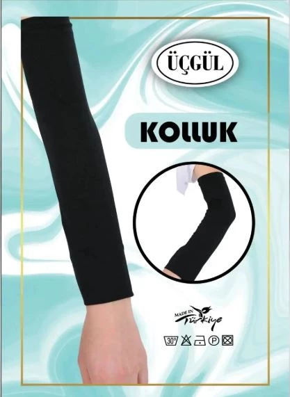Üçgül Tesettür Kolluk (Siyah)