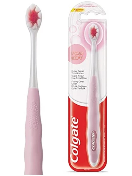 Colgate Diş Macun Total Antı Tartar Beyazlık 75 ml 1+Foamsoft Diş Eti Masajı Yumuşak Diş Fırça 2 Adet - 2