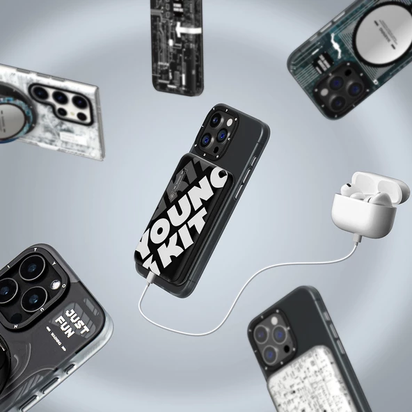 Youngkit Youngkit APE Hızlı Şarj Özellikli Wireless Powerbank 15W 5000mAh - 11