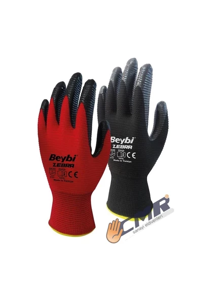 Beybi Zebra Nitril Eldiven Jumbo Paket 60 Çift - 2