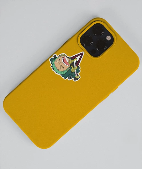 Roronoa Zoro - one piece 2li sticker etiket seti Anime çıkartmaları-Etiket Kağıdı - Resim 5