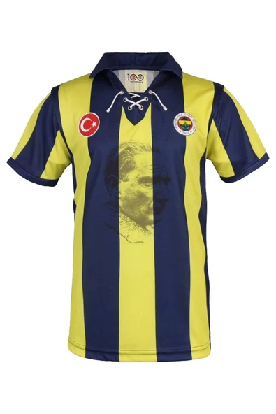 Fenerbahçe Orijinal Lisanslı 100. Yıl Forma Uçlu Kalem + Bileklik Set Hediyelik Ahşap Kutulu - 5